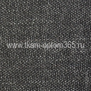 Ткань костюмная (тиар) утепленная Черный 