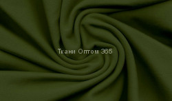 Футер 3-нитка г/к петельный  хаки (зеленый)