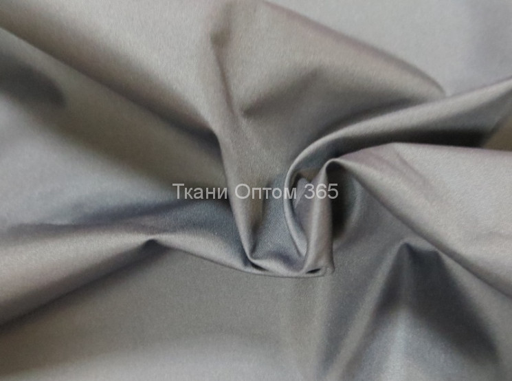 Ткань курточная дюспо 230  PU   серый св. 11 