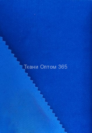 Бархат из негорючей нити Синий 