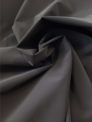 Курточная ткань Карбон 1 TPU  т.серый
