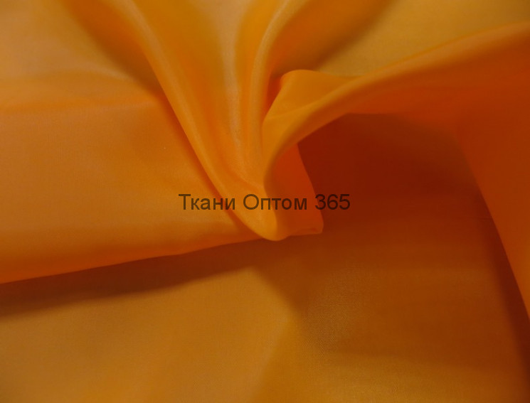 Таффета 190  подкладочная цвет  оранжевый 22 