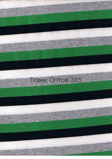  Тенсел  полоска белая+черная+зеленая+сер.меланж ( 1.5 см) 