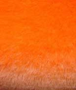 Искусственный мех оранжевый   