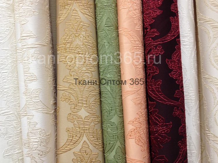Портьерная ткань жаккард 