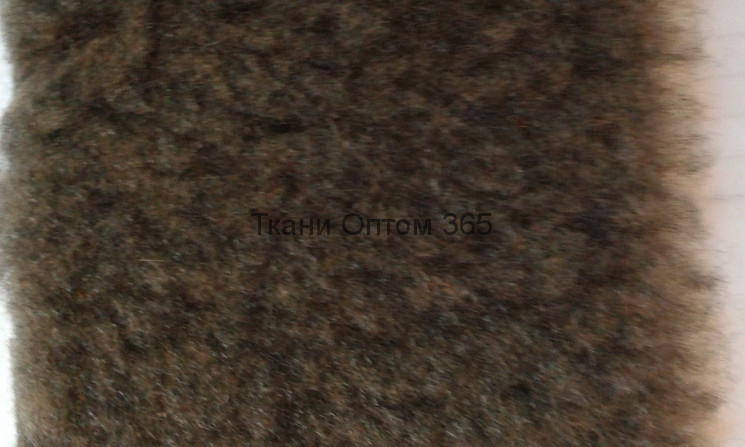 Мех подкладочный шерстяной (меринос)  коричневый  