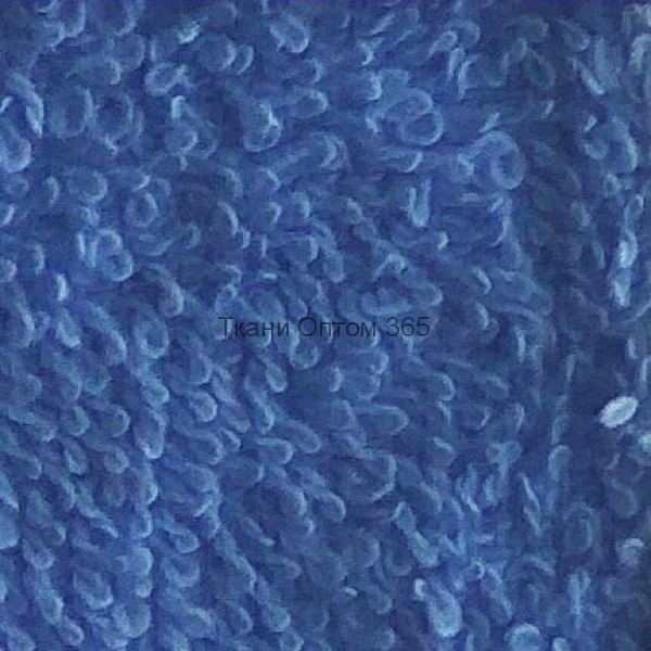 Ткань махровая 380 г голубой 