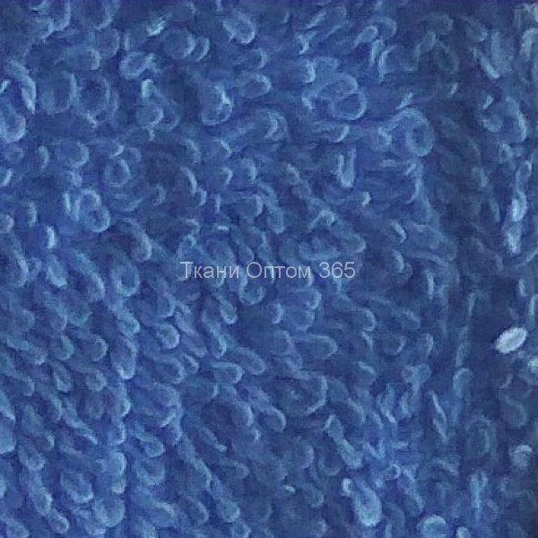 Ткань махровая 380 г голубой 
