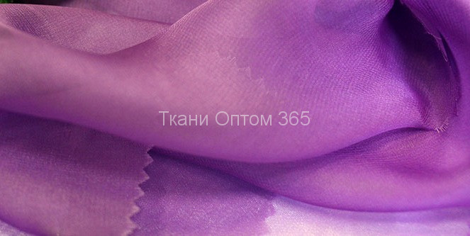 Шифон сатин фиолетовый 312-1 