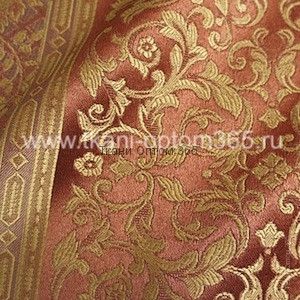 Портьерная ткань «Верона» Шоколад 