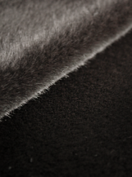 Мех  под мутон  Черный