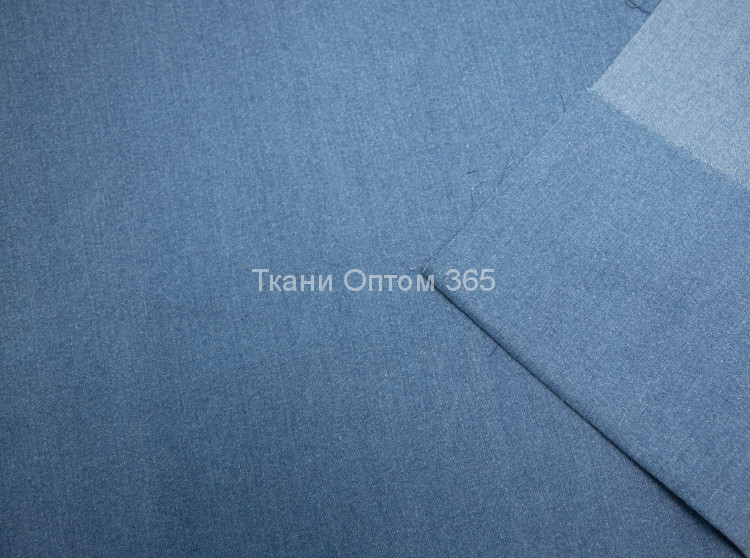 Джинсовая ткань  синий-4 