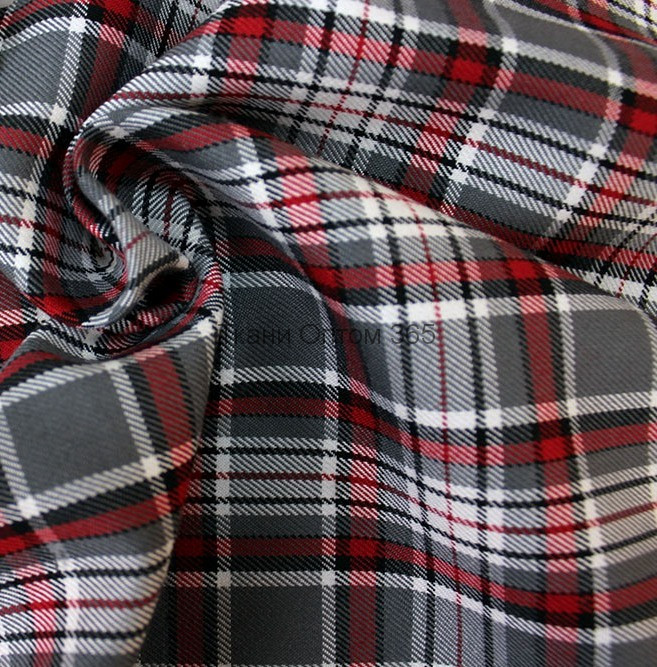 Ткань шотландка 803 