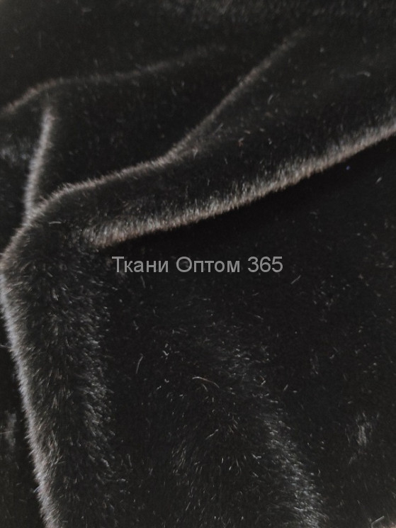 Мех для в/о под норку  Китай  Черный 