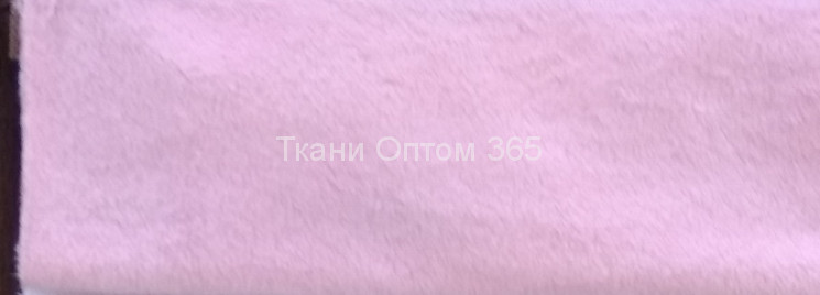 Плюш для верхней одежды ( 5 мм)  Розовый 