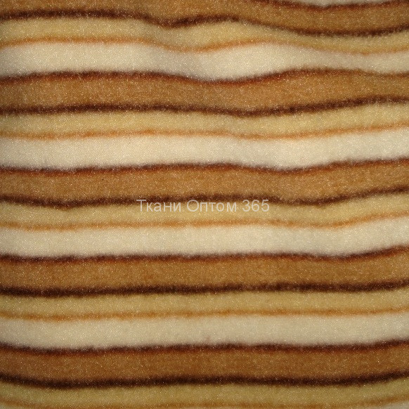 Флис полоски белого, бежевого, светло-бежевого цвета fleece 2 