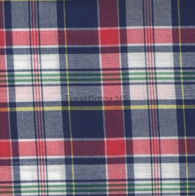 Ткань сорочечная в клетку SDFL-33  Ткань сорочечная в клетку SDFL-33