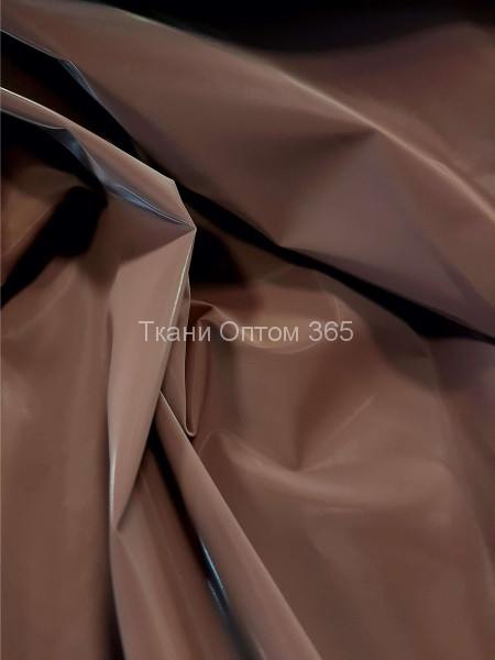 Курточная ткань Карбон-2  TPU  коричневый 922 
