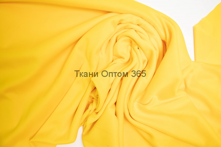 Трикотаж Джерси (подкладочный )  цвет желтый-7 